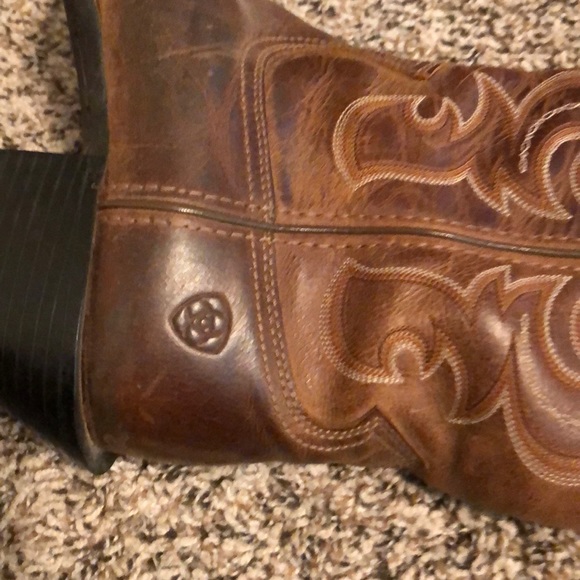 Ariat square toe cowboy boots 10 main image 5